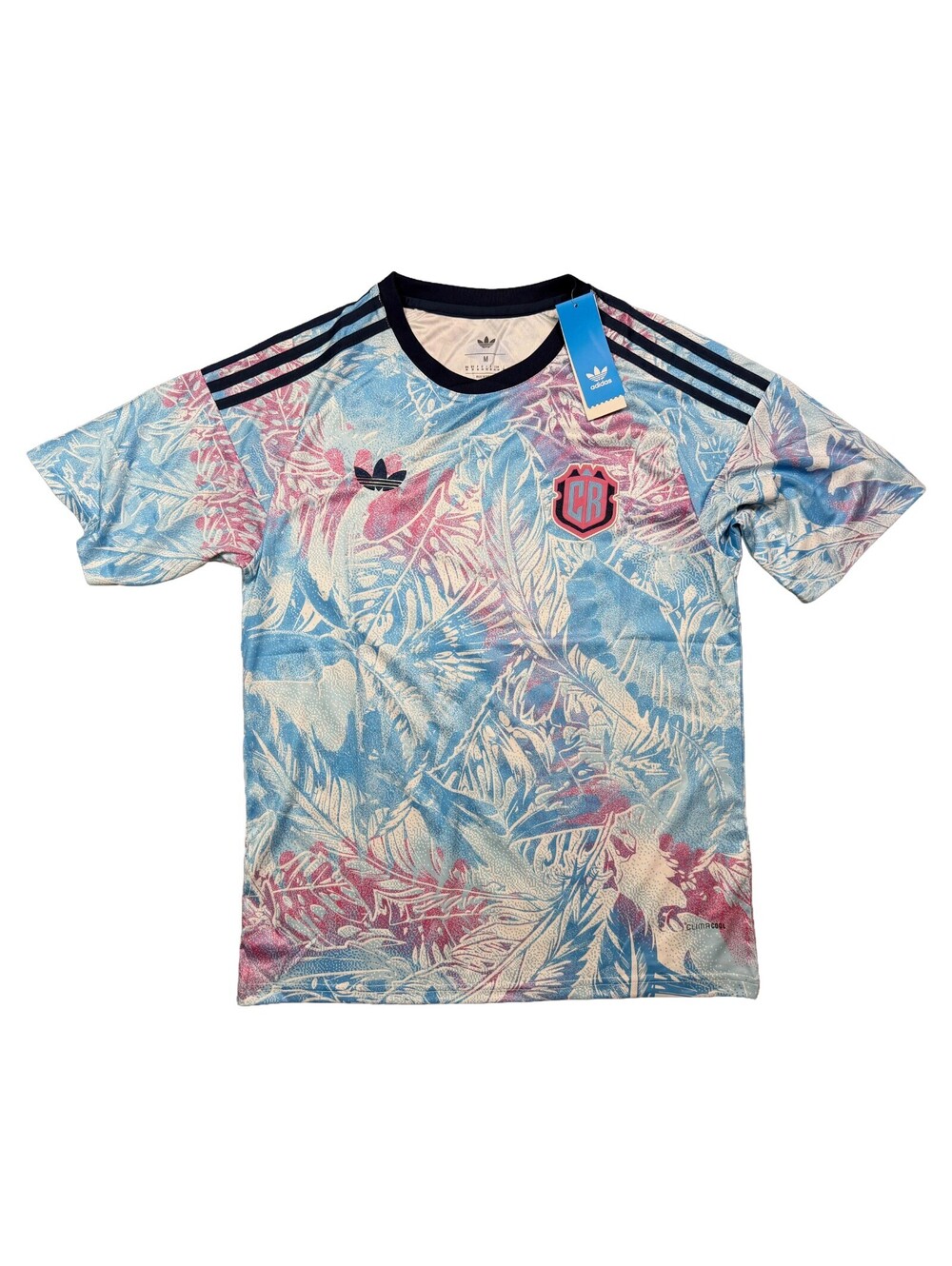 Adidas Costa Rica Soccer Jersey Mens M NWT P95985 ClimaCool Pura Vida Floral CR